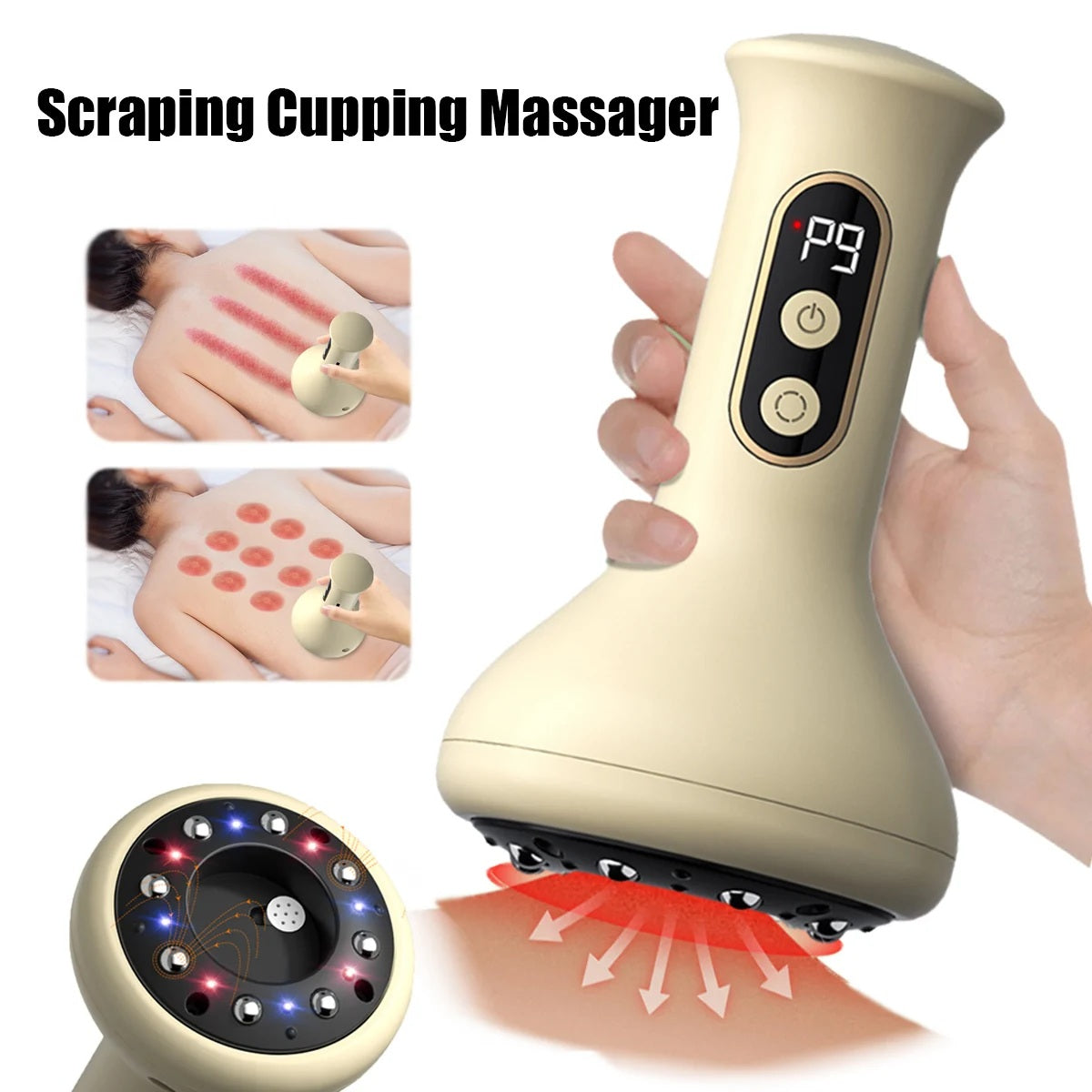 Body Scraping Massage & Cupping Device