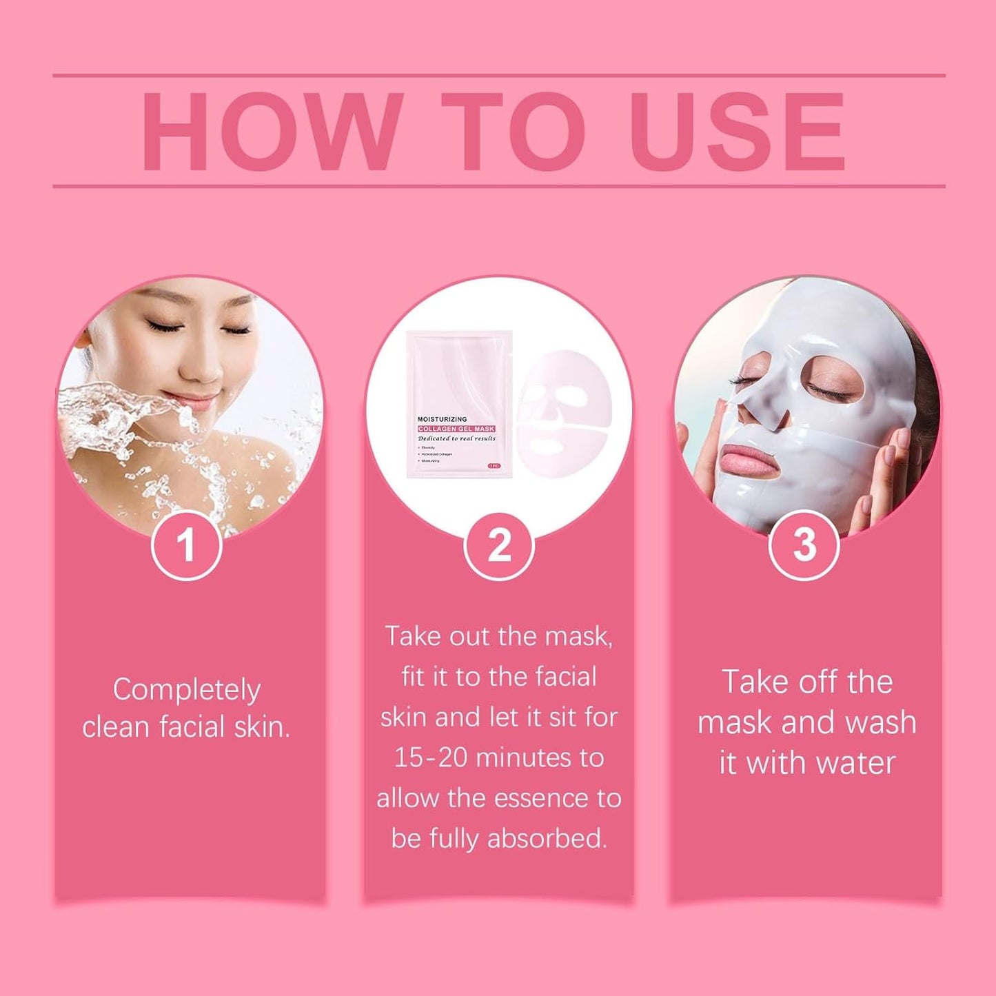 Hydromask Anti-Aging Facemask -5pcs