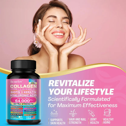 Collagen Capsules with Biotin & Keratin