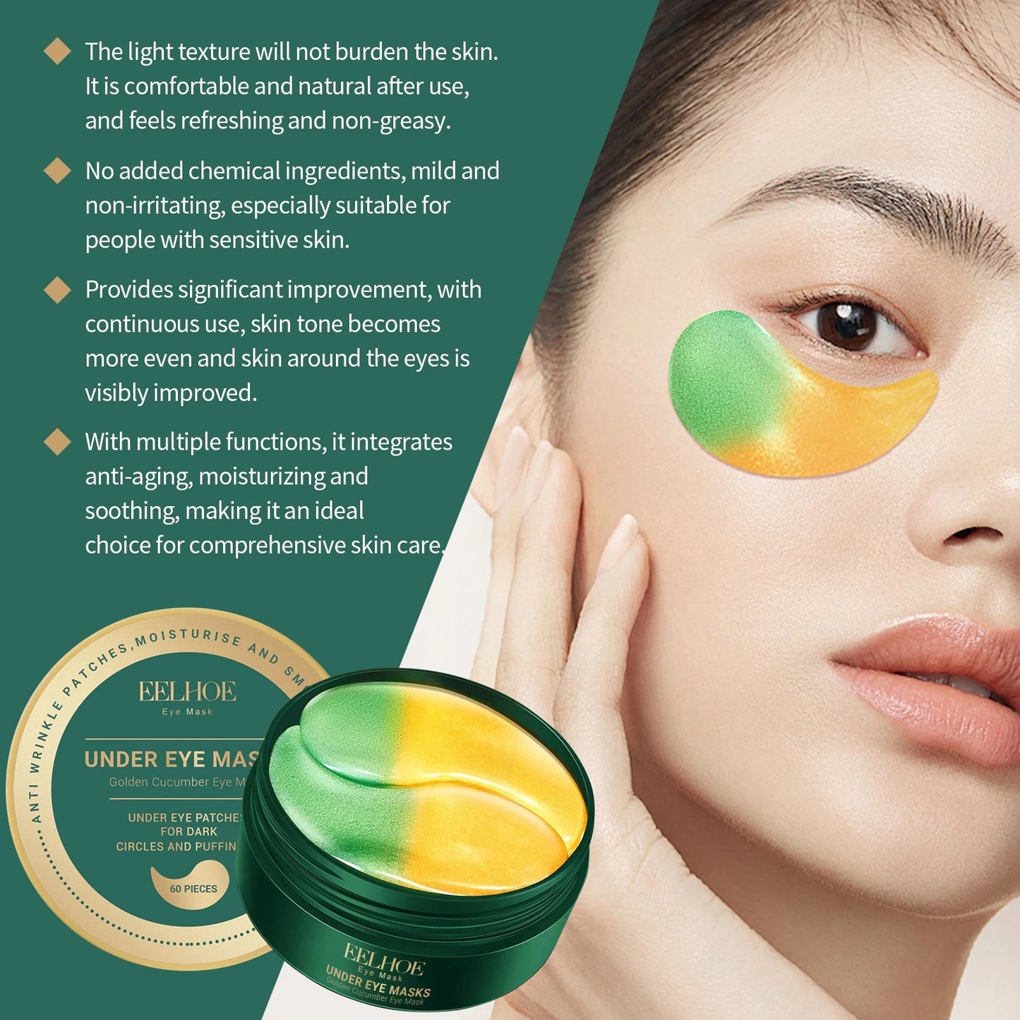 Cucumber Eye Mask Patches