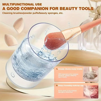 Portable Electric Makeup Brush Cleaner