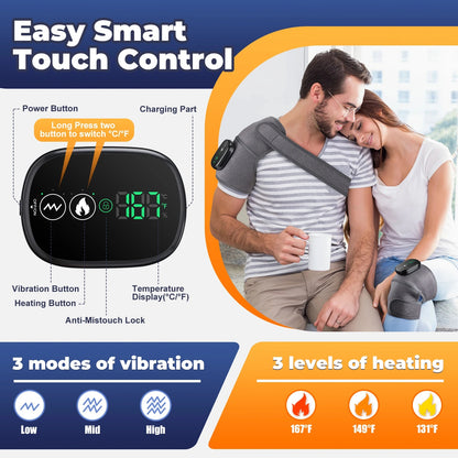 3-in-1 Electric Heated Massager